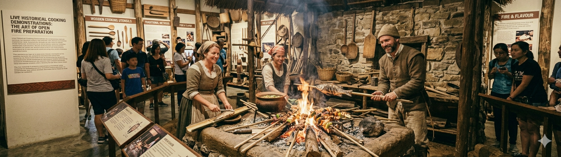photograph of a museum exhibit titled 